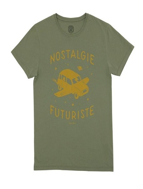 Tee shirt - Nostalgie futuriste - LIchen