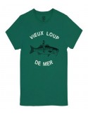 Tee shirt "Vieux Loup de Mer" Green Forest