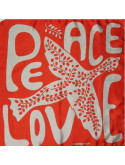 Foulard Mini - Peace and love-Orange