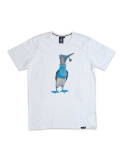 Tee Shirt "Booby Bird" Blanc